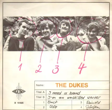 The Dukes - I Need A Band