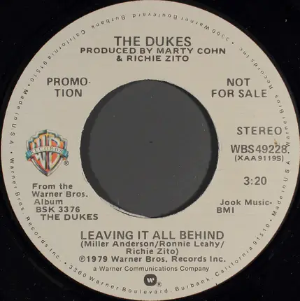 The Dukes - Leaving It All Behind
