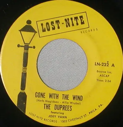 The Duprees - Gone With The Wind