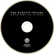 CD - The Durutti Column - Live In Bruxelles 13.8.1981
