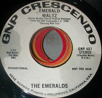 The Emeralds - Dancing With You