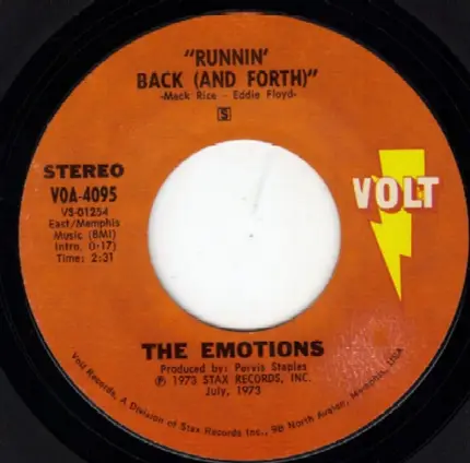 The Emotions - Runnin' Back (And Forth)