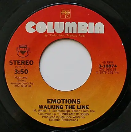 The Emotions - Walking The Line
