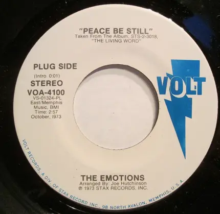 The Emotions - Peace Be Still