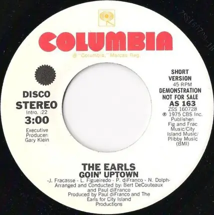 The Earls - Goin' Uptown
