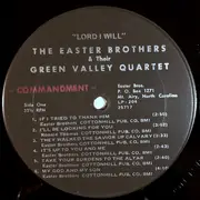 LP - The Easter Brothers And The Green Valley Quartet - Lord I Will - Mono