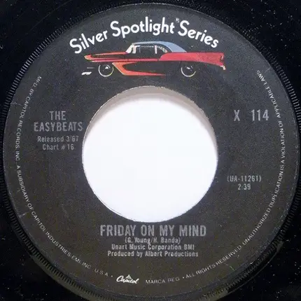 The Easybeats - Friday On My Mind / Gonna Have A Good Time