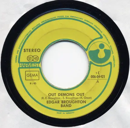 The Edgar Broughton Band - Out Demons Out