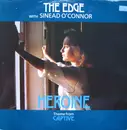 12inch Vinyl Single - The Edge With Sinéad O'Connor - Heroine (Theme From Captive)