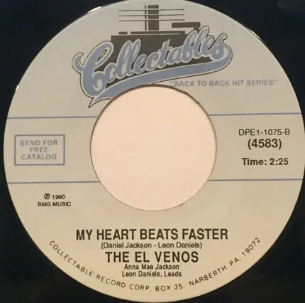 The El Venos - Geraldine / My Heart Beats Faster