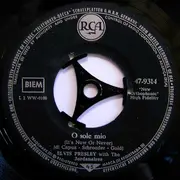 7'' - Elvis Presley - O Sole Mio / Make Me Know It - Original Mispress