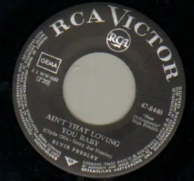Elvis Presley - Ain't That Loving You Baby