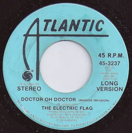 The Electric Flag - Doctor Oh Doctor (Massive Infusion)