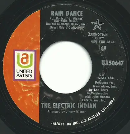 The Electric Indian - Rain Dance / Storm Warning