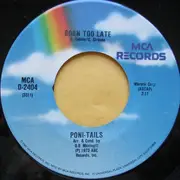 7inch Vinyl Single - The Elegants / Poni-Tails - Little Star / Born Too Late