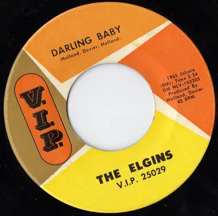 The Elgins - Darling Baby / Put Yourself In My Place