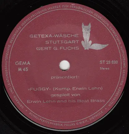 The Erwin Lehn Beat-Brass - Mexico-City / Fuggy