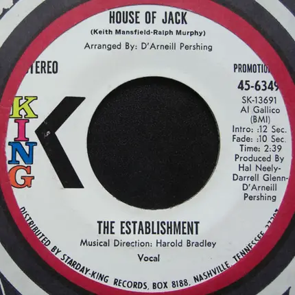 The Establishment - House Of Jack
