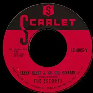 The Escorts - Leaky Heart & His Red Go-Kart / I Will Be Home Again
