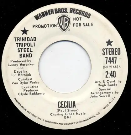 The Esso Trinidad Steel Band - Cecilia
