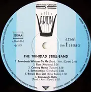 LP - The Trinidad Steel-Band - The Trinidad Steel-Band