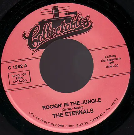 The Eternals - Rockin' In The Jungle / Rock'N Roll Cha-Cha