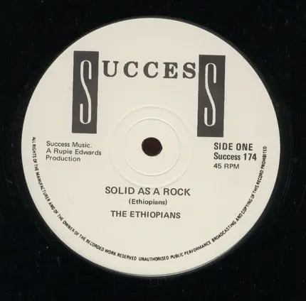 The Ethiopians - Solid As A Rock / You're My Baby