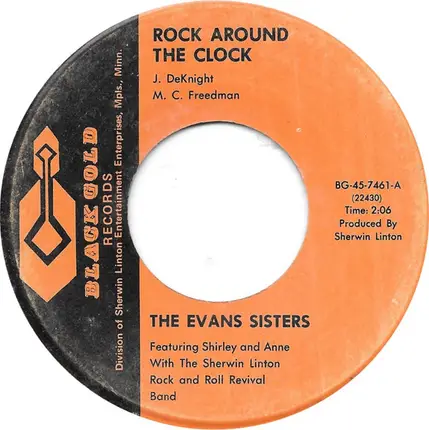 The Evans Sisters , Shirley Evans - Rock Around The Clock / Mule Skinner Blues