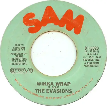 The Evasions - Wikka Wrap
