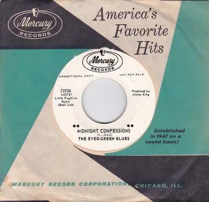The Ever-Green Blues - Midnight Confessions / (Yes) That's My Baby