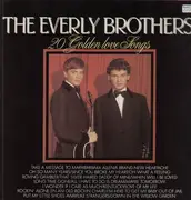 LP - The Everly Brothers - 20 Golden Love Songs - Red Vinyl