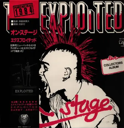 The Exploited - On Stage