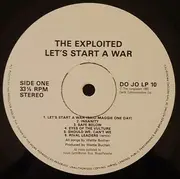 LP - The Exploited - Let's Start A War.../ Said Maggie One Day...