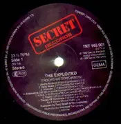 LP - The Exploited - Troops Of Tomorrow - 1st GERMAN PRESS