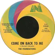 7inch Vinyl Single - The Foundations - Baby, Now That I've Found You