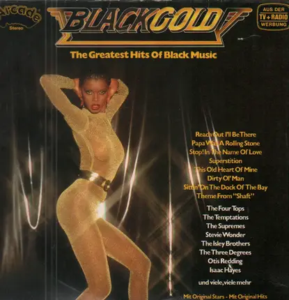 The Four Tops, The Temptations, Stevie Wonder,.. - Black Gold