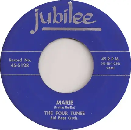 The Four Tunes - I Gambled With Love / Marie