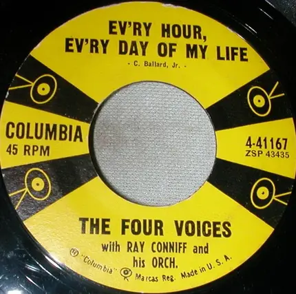 The Four Voices With Ray Conniff And Ray Conniff's Orchestra - You Know I Do