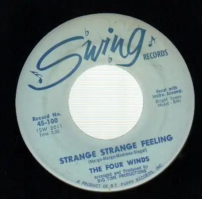 The Four Winds - Strange Strange Feeling / Remember Last Summer