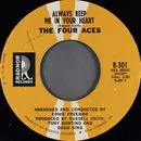 7inch Vinyl Single - The Four Aces - Always Keep Me In Your Heart / Didn't We
