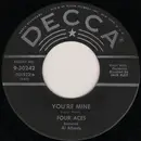 7inch Vinyl Single - The Four Aces - Bahama Mama / You're Mine