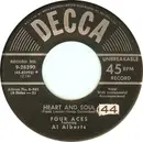 7inch Vinyl Single - The Four Aces Featuring Al Alberts - Heart And Soul