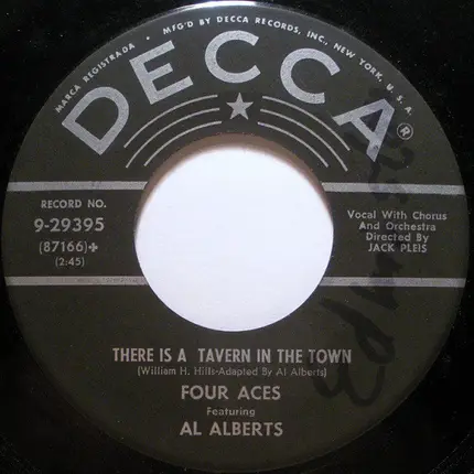 The Four Aces Featuring Al Alberts - Melody Of Love