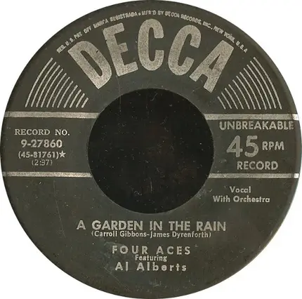 The Four Aces Featuring Al Alberts - Tell Me Why