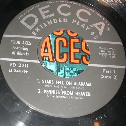 The Four Aces Featuring Al Alberts - The Four Aces Featuring Al Alberts (Part 1)