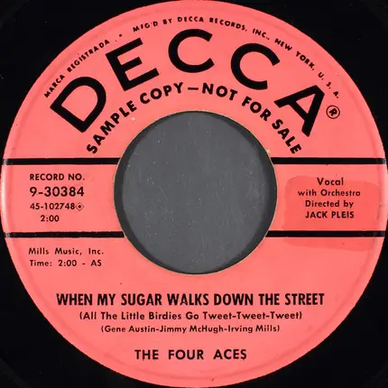 The Four Aces - Half Of My Heart