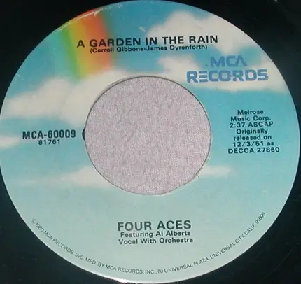 The Four Aces - Three Coins In The Fountain