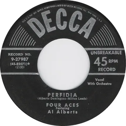 The Four Aces - You Brought Me Love