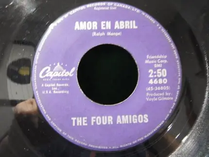 The Four Amigos - Love Theme From "El Cid"