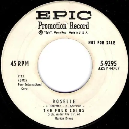 The Four Coins - The World Outside / Roselle